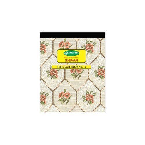 Sundaram | Shivam | Triplicate Book | Bill Book | 0 No. | 10.5 x 14 cm | 100 Sets