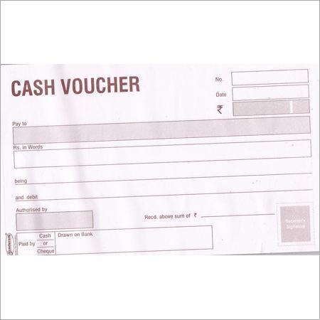 Sundaram Hard Bound Cash Voucher Book 18.7 x 10.5 cm - 50 Pages 2 Sundaram Hard Bound Cash Voucher Book 18.7 x 10.5 cm - 50 Pages - Image 2