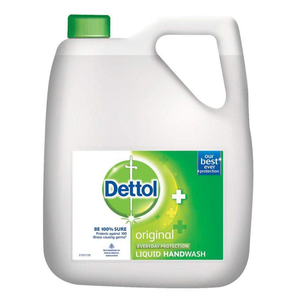 Dettol Original Germ Protection Handwash Liquid Soap Refill 5Ltr [1 Piece]