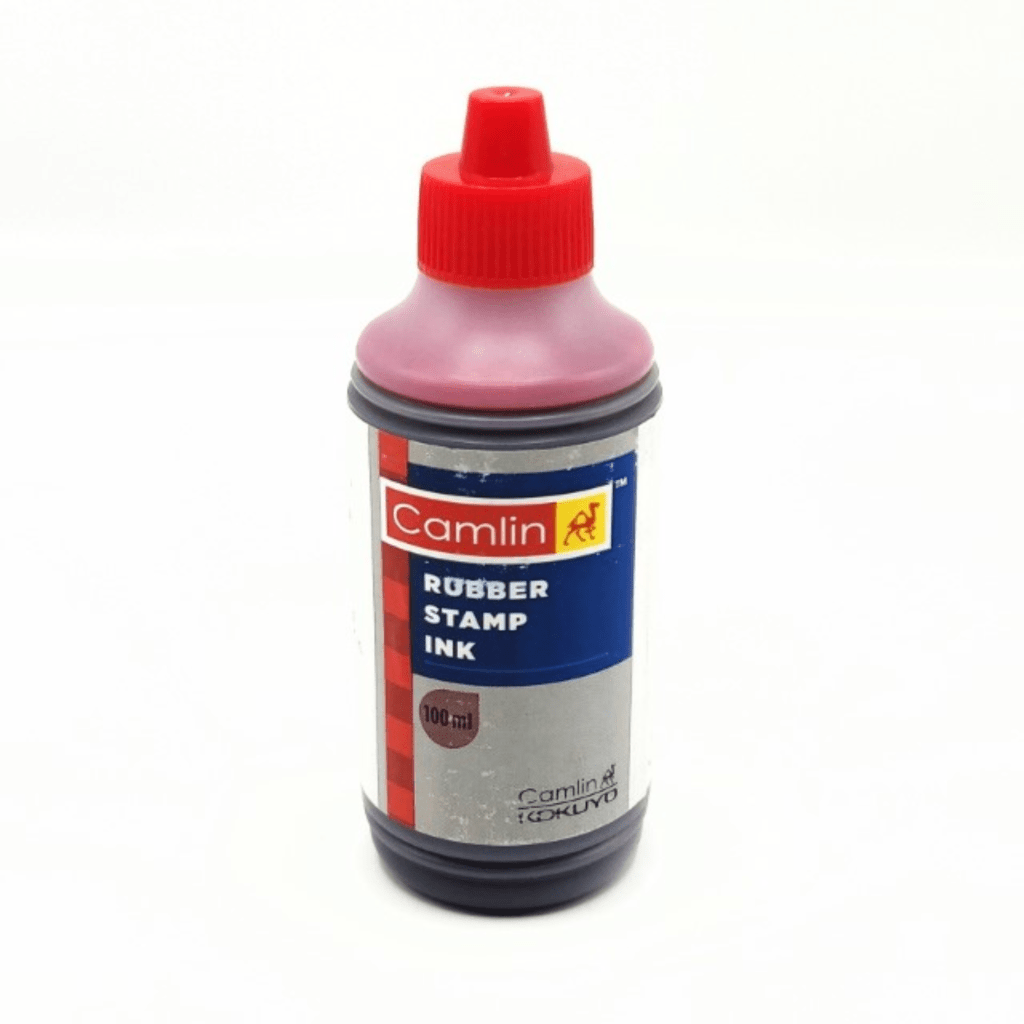Office Procurement Checklist: A Complete Guide for Businesses 1 Camlin Kokuyo - Rubber Stamp Pad Ink - 100ml Red