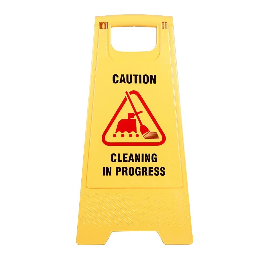 Plastic Caution Standing Board | Cleaning in Progress Sign Board | 1 Piece