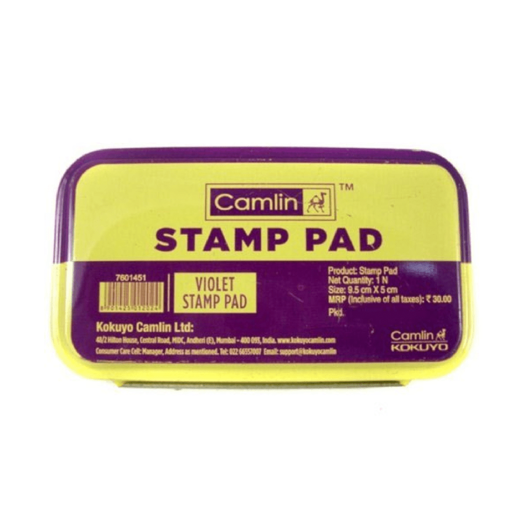 Office Procurement Checklist: A Complete Guide for Businesses 2 Camlin Kokuyo - Metal Stamp Pad Small (Violet)
