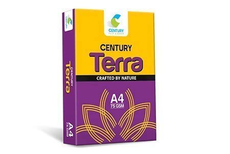 Century Terra A4 Paper – 75 GSM, Eco-Friendly, Perfect for Office & School Use