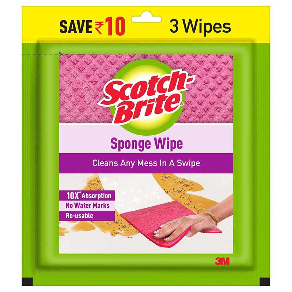 Office Supplies Spend Analysis: How to Find Hidden Savings in Procurement 2 Scotch-Brite Multi Purpose, Easy to Use kitchen Cleaning Sponge Wipe - Pack of 3