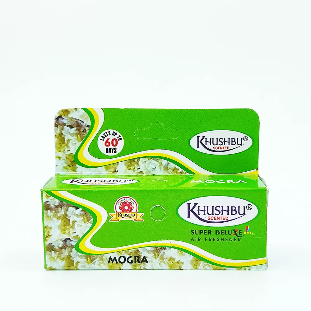 Khushbu Air Freshener Mogra 100gm | Room Freshener | Car Freshener | Bathroom Freshener [1 Piece]
