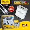 iTouch Charger King – Fast Charging Adapter with USB Data Cable