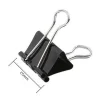 Munix Binder Clips 25mm for Office and School Use