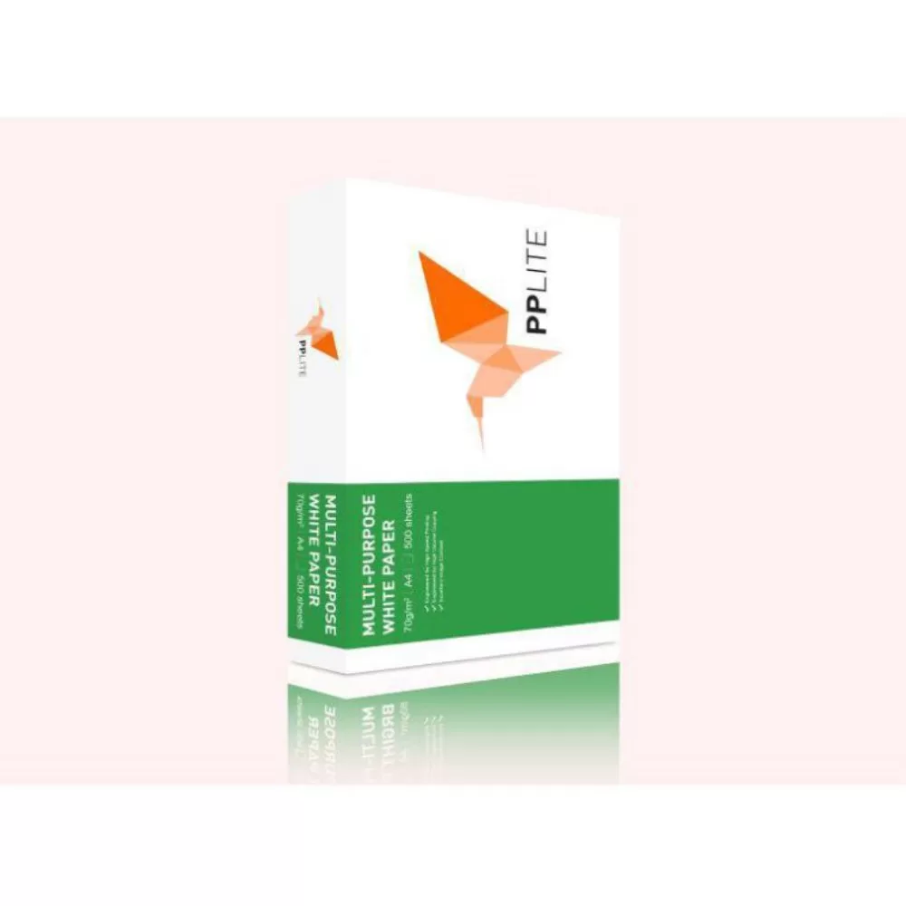 PP Lite A4 Size 70 GSM Copier Paper - 1 Ream (500 Sheets) - Pack of 10