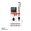 Camlin White Board Marker Ink (Black) 500 ml with White Board Marker Pen