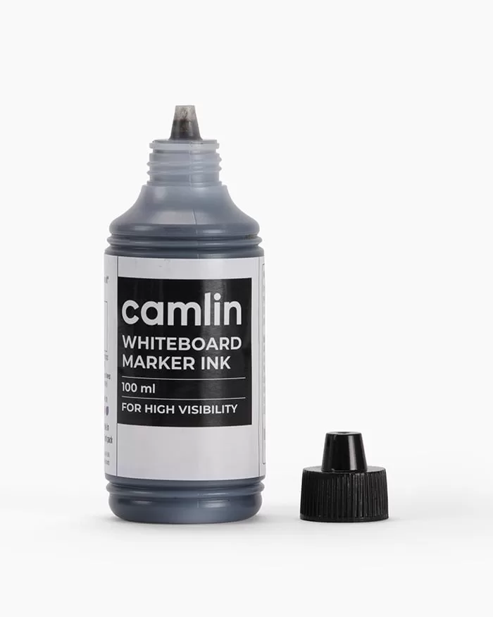 WisyCart Camlin Kokuyo White Board Marker Ink Black (100 ml)