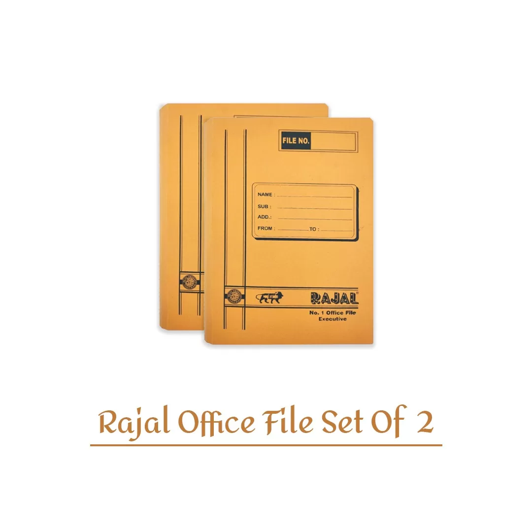 Rajal No 1 Office File Combo – Pack of 2