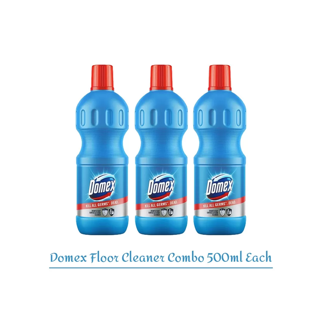 Efficiently Clean Your Floors with Domex Floor Cleaner Pack of 3