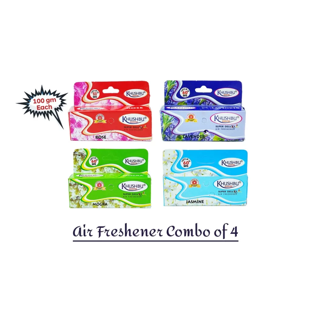 Reorder Level Explained: How Businesses Avoid Stock Shortages and Overordering 7 Khushbu Air Freshener 100gm Each (Lavender +Jasmine +Mogra + Rose) - Pack of 4