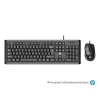 hp powerpack wired usb keyboard & mouse combo (104 keys, 1000 dpi, advanced optical sensor technology, black) - 1 piece