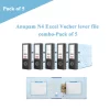 anupam N4V excel voucher lever file - pack of 5