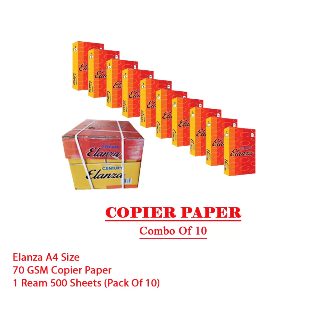 Types of Paper Used in Offices: Complete Business Guide 8 Elanza A4 Size 70 GSM