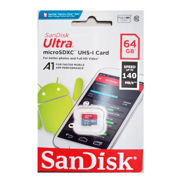 sandisk ultra micro SDHC 64GB
