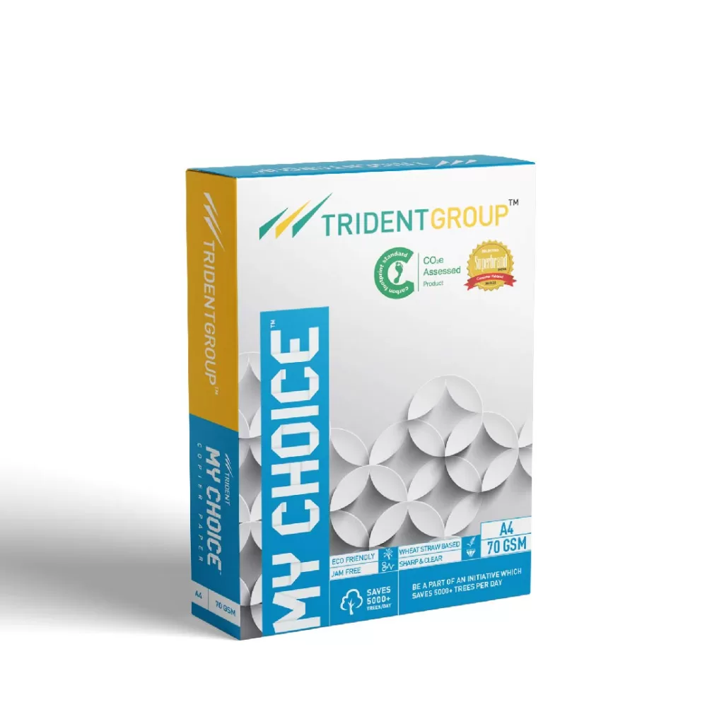 A4 size paper: Uses and Applications in India 7 Trident My Choice A4 Copier Paper – Smooth, Reliable, Everyday Printing
