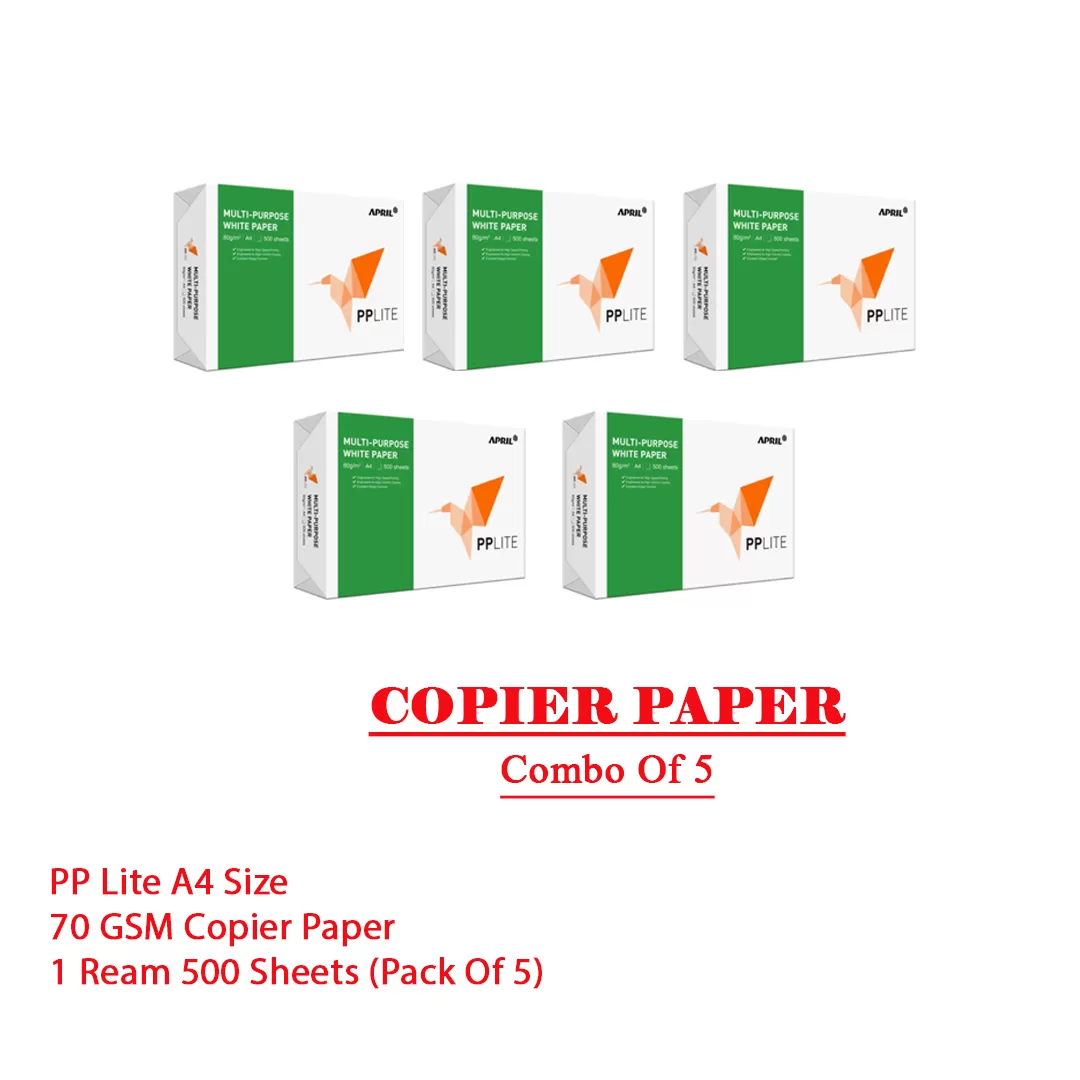 OEM White A4 Size Copier Paper (500 Sheets), For Photocopying & Printing,  GSM: 70 at Rs 118/ream in Mumbai