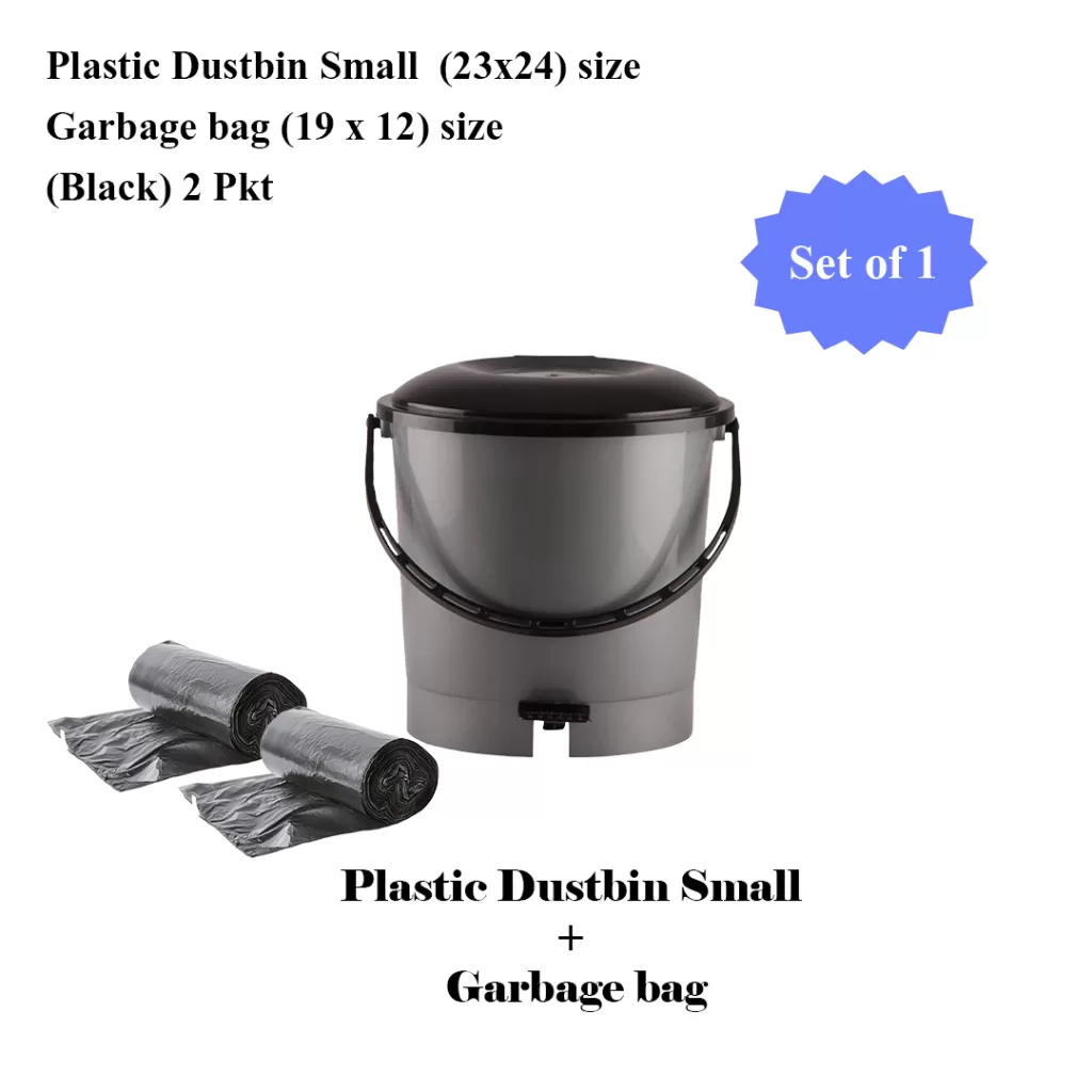 Office Supplies Spend Analysis: How to Find Hidden Savings in Procurement 2 plastic dustbin 7 ltr (small) + garbage bag (19 x 21- 2 pkt) - set of 1