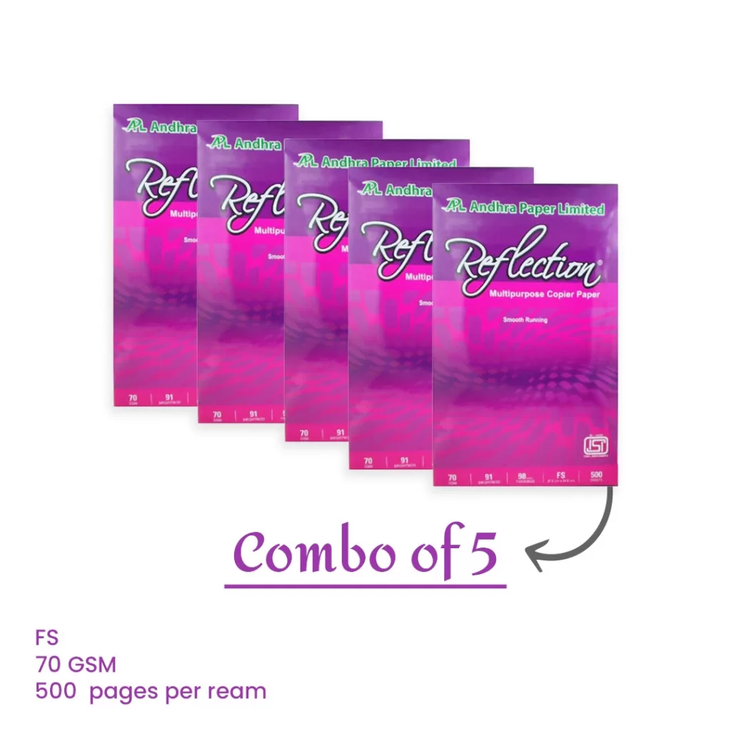 A4 size paper: Uses and Applications in India 2 reflection 70gsm A4 paper