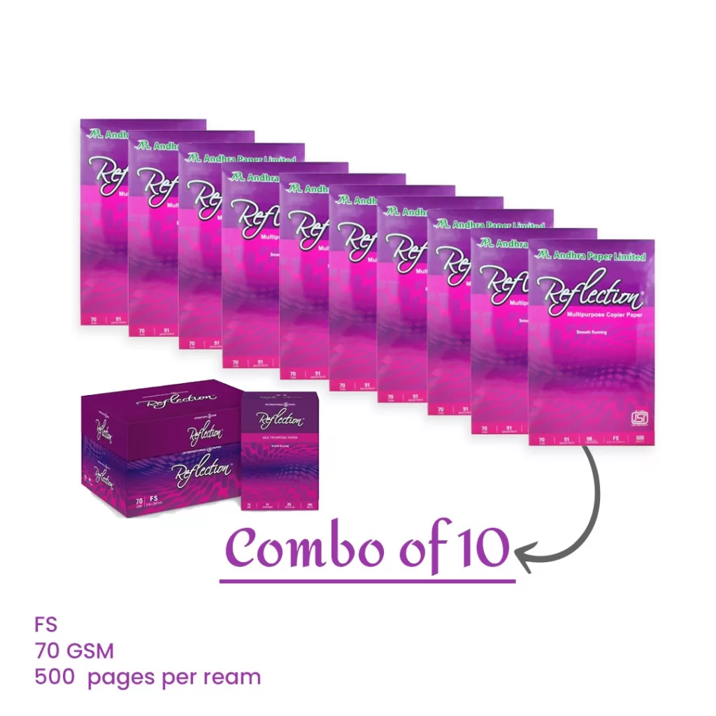 Types of Paper Used in Offices: Complete Business Guide 9 reflection FS 70 gsm copier paper