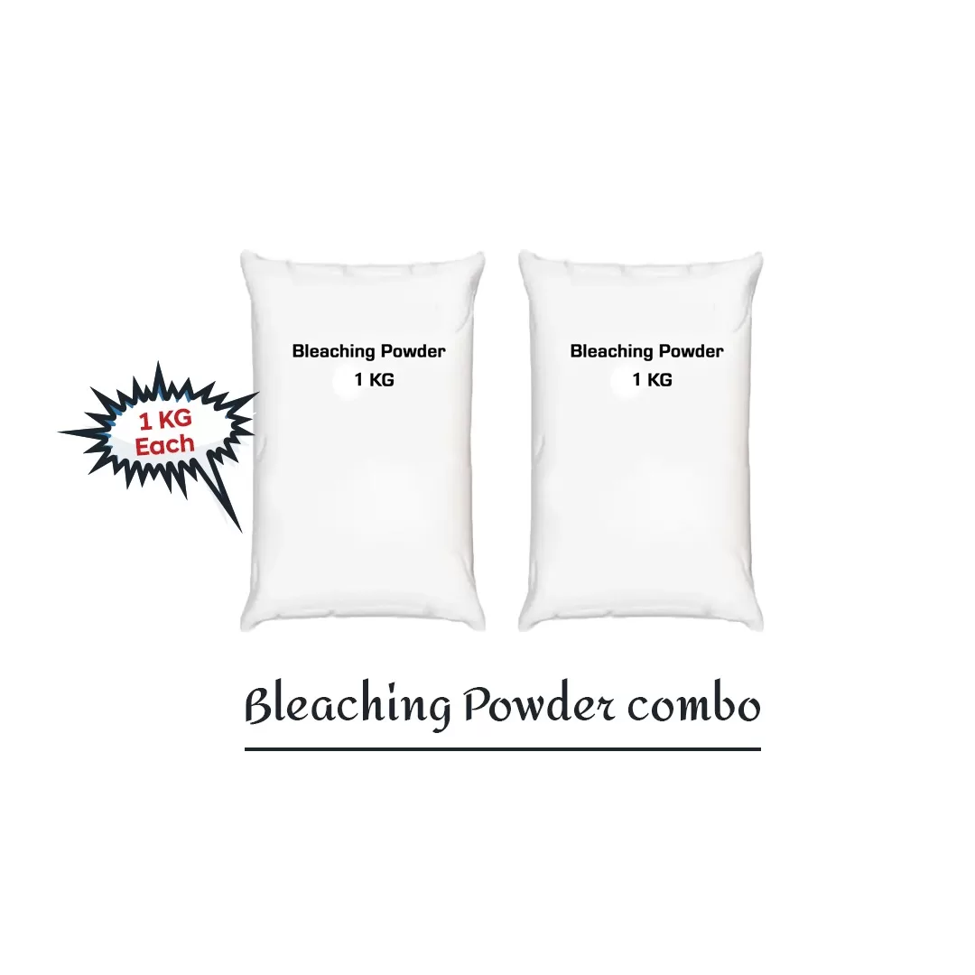 Industrial Grade Bleaching Powder 1kg Pack of 2 – Multipurpose Disinfectant for Water Treatment & Facility Hygiene