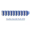 rajal laminated voucher box file - pack of 10