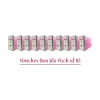rajal laminated voucher box file pink - pack of 10