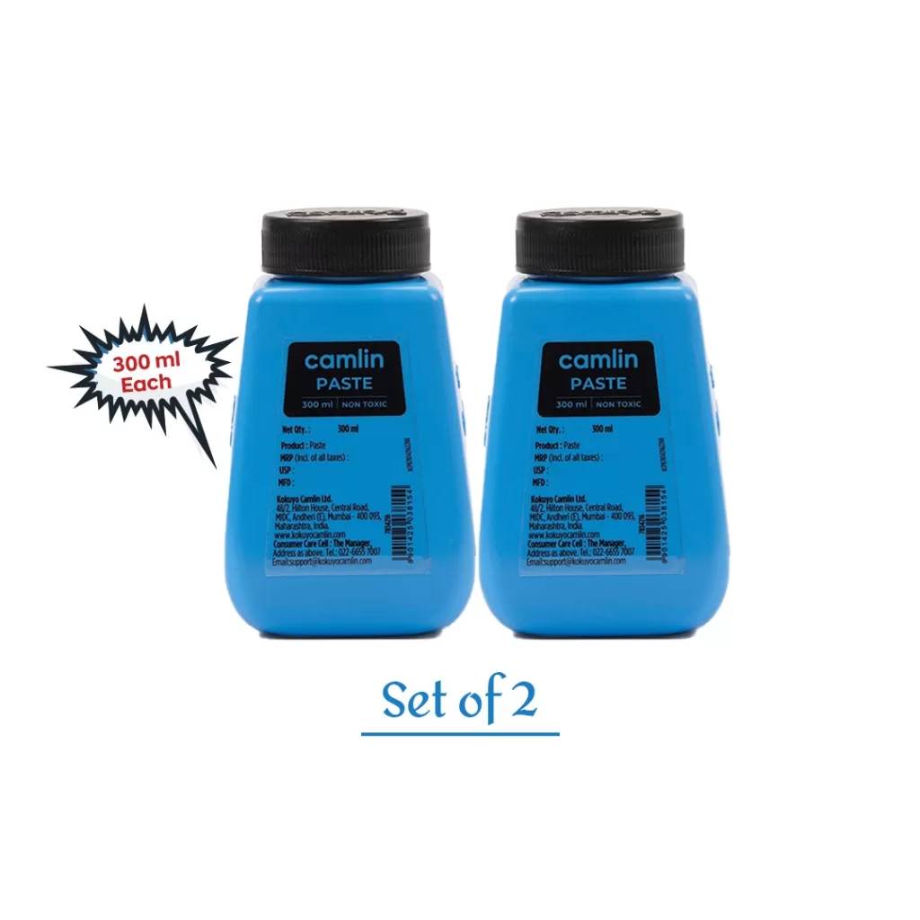 camlin kokuyo adhesive paste 300ml - pack of 2