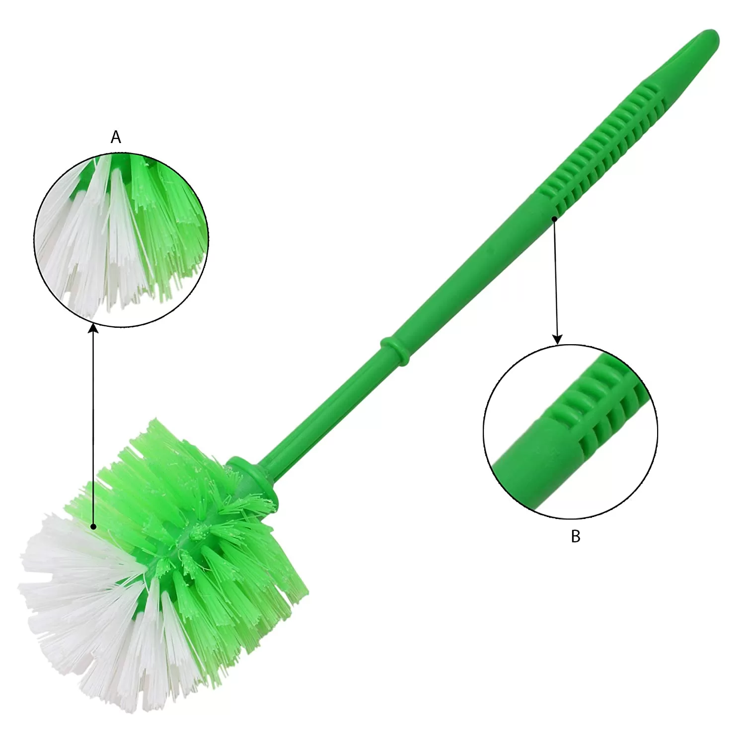 Complete Toilet Cleaning Kit - Sanifresh Cube, Harpic, Hard Broom, Toilet  Brush (Pack of 1)