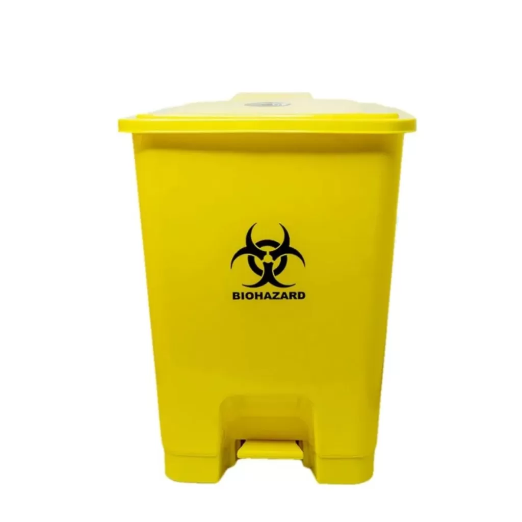 bio medical waste bin for hospital capacity: 20L - 1 piece