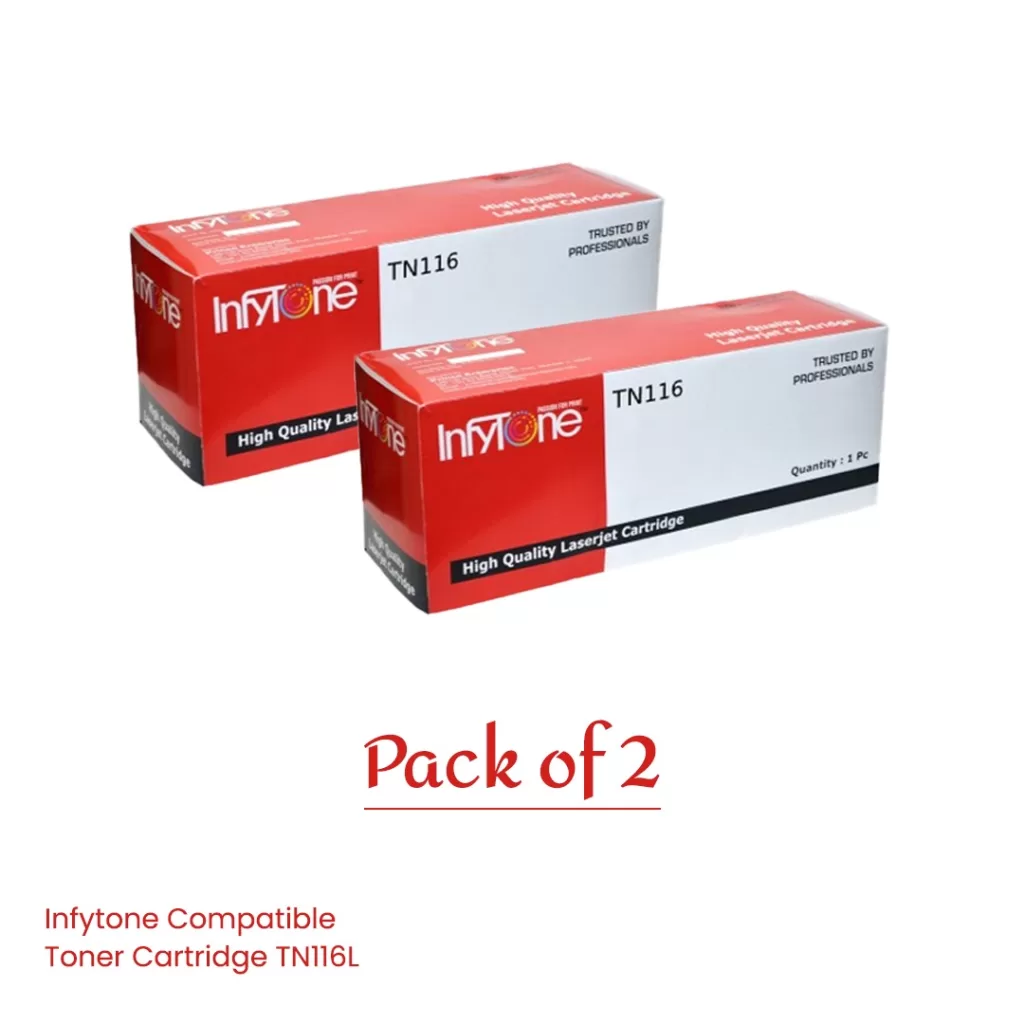 The Ultimate Guide to Printer Cartridges: Types, Compatibility, Cost & Buying Tips 2 infytone compatible toner cartridge tn116l - pack of 2