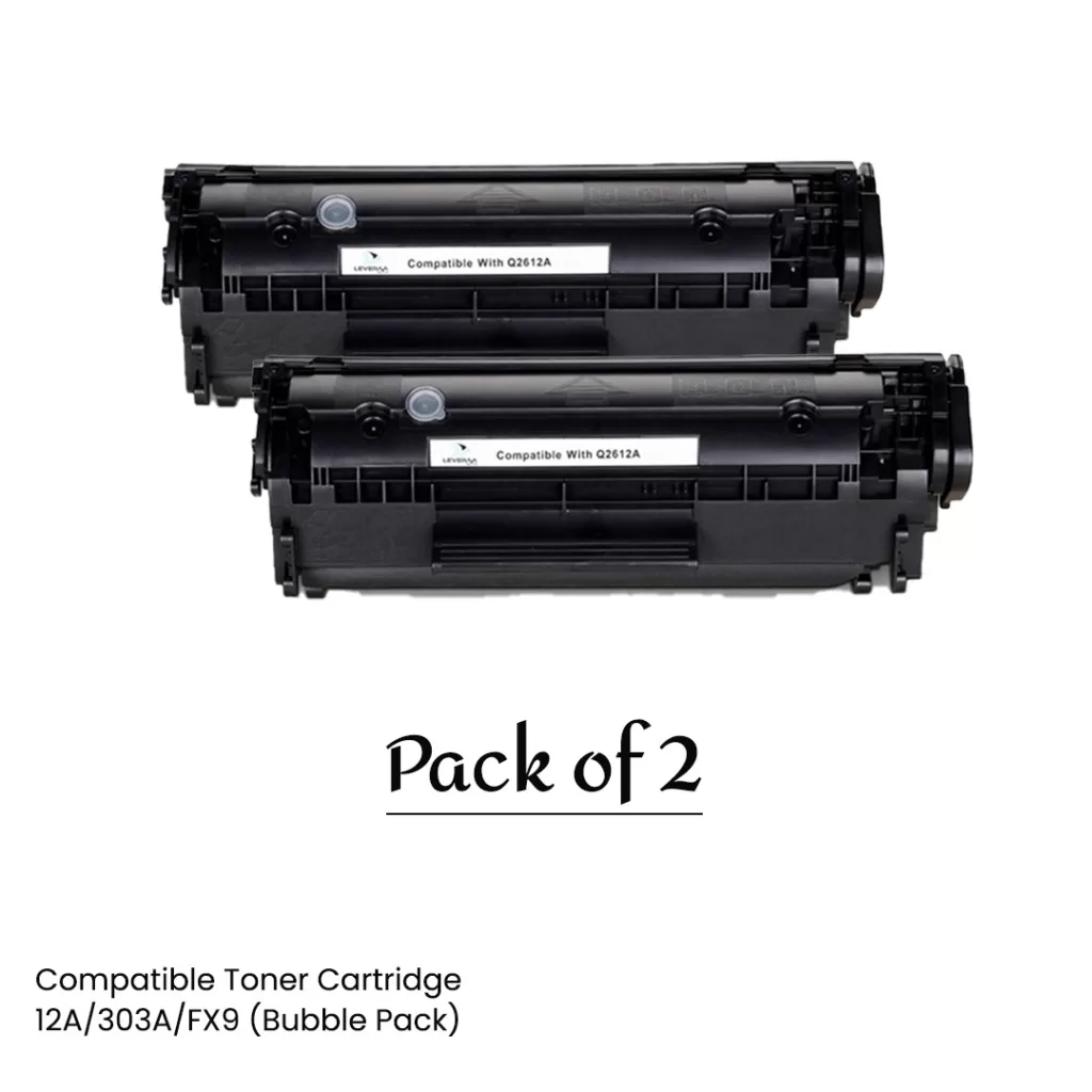 Compatible vs Original Printer Cartridges: Which One Should Your Business Choose? 10 compatible toner cartridge 12A/303A/FX9 (bubble pack) - pack of 2