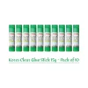 kores clear glue stick 15g -pack of 10