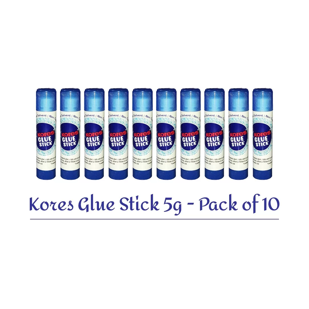 Kores Glue Stick 5g – Pack of 10