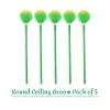 round ceiling broom - pack of 5