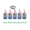 super shine air freshener sani cubes 200gm -pack of 5