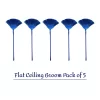 flat ceiling broom - Set of 5