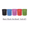 music555 round pen stand plastic (mps-113) - pack of 5