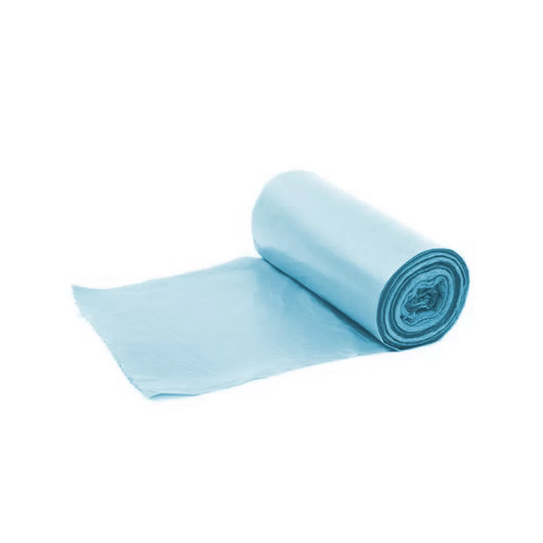 Clean India Bio-Degradable Garbage Bag 19 X 21 inch (Plastic) Dustbin Bag, Blue Color  – 1 Pkt
