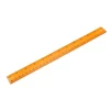 wooden ruler 12" yellow scale 30 cm - 1 piece