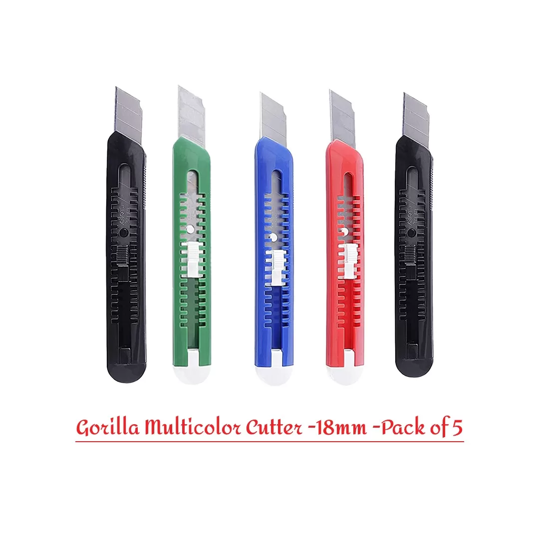 Buy GORILLA Small Scissor with Safety Cover GS-04 for Kids