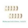 adhesive masking tape 24mm, 1 inch X 20 meter - pack of 10