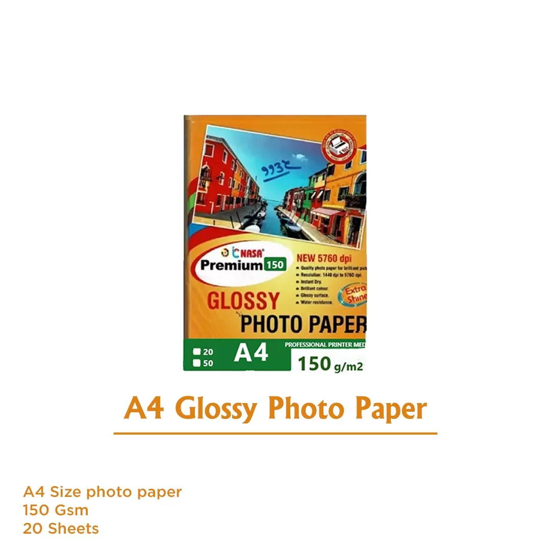 GAMI'S Photo Papers A4 300 GSM Glossy, Packaging Type: Box, 50 at Rs  6.50/piece in Mumbai