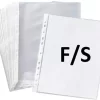 F/S Size Transparent Folder
