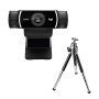 Logitech C922 Pro Stream Webcam with Tripod and HD 1080p Streaming