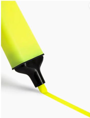 Camlin Highlighters – Yellow Shades Chisel Tip Smudge-Free Super  Fluorescent Ink Washable Long-Lasting Ideal for Office, School  Study