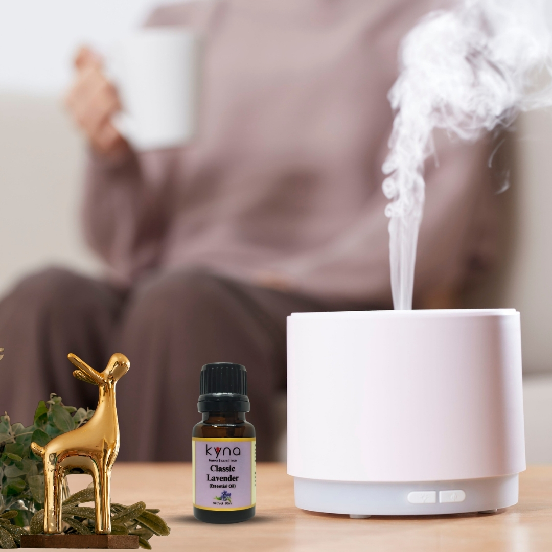 Kyna Lavender Essential Oil β 10 ml | Super Quality Diffuser Oil | Therapeutic Grade | Glass Bottle 3 Kyna Lavender Essential Oil β 10 ml | Super Quality Diffuser Oil | Therapeutic Grade | Glass Bottle - Image 3