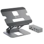 USB-C Docking Station with Gigabit Ethernet and HDMI Output"